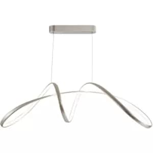 Onli Infinity Bar Pendant Ceiling Light Silver 4500K