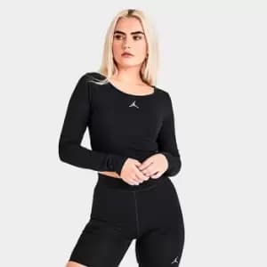 Womens Jordan Flight Cropped Long Sleeve T-Shirt