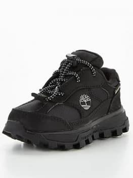 Timberland Trail Trekker Low Gortex Hiker - Black, Size 4 Younger