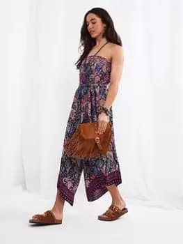 Joe Browns Beachy Boho Jumpsuit Multi, Size 12, Women