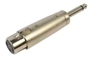 XLR Female to Mono Audio Jack Adapter