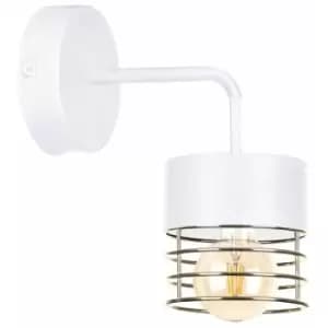 Netlighting Royal Wall Lamp White, Gold, 12cm, 1x E27