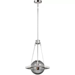 Suspension Harper Nickel poli 35,2 Cm