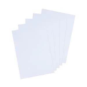 5 Star A4 Multifunctional Coloured Card 160gsm White Pack of 250 Sheets