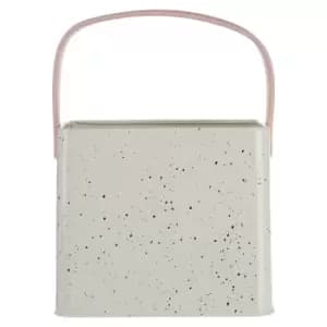 Premier Housewares Sweet Heart Peg Box With Leather Handle