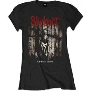 Slipknot - The Gray Chapter Album Womens Large T-Shirt - Black