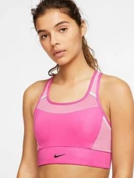 Nike Medium Control Pocket Bra - Fuchsia