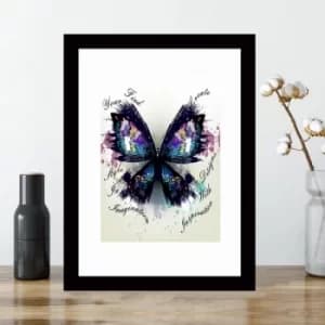 SC481239712 Multicolor Decorative Framed MDF Painting