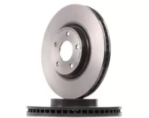 BREMBO Brake disc PRIME LINE - UV Coated 09.N255.21 Brake rotor,Brake discs FORD,Mondeo V Kombi (CF),Mondeo V Schragheck (CE),Mondeo V Limousine (CD)