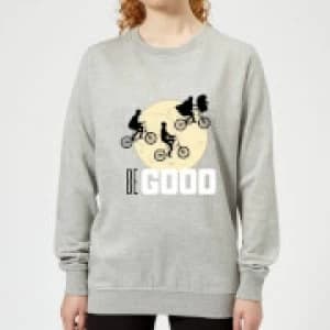 ET Be Good Moon Womens Sweatshirt - Grey - L