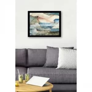 SC1218 Multicolor Decorative Framed MDF Painting