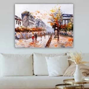 389892310_70100 Multicolor Decorative Canvas Painting