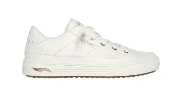 Skechers Womens Arch Fit Arcade On My Way Trainers Shoes - UK 7 White female PS4233WT7