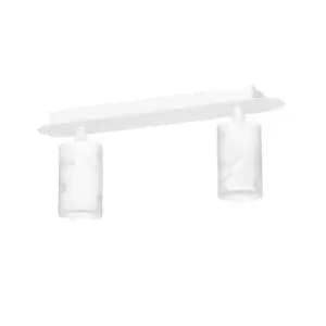 Tent White Twin Ceiling Spotlight 2x GU10