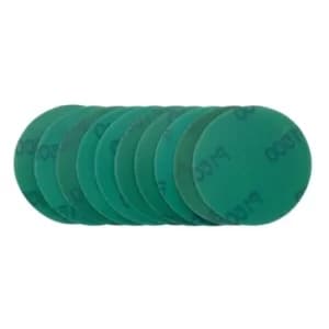 Draper Wet & Dry Sanding Discs with Hook and Loop, 75mm, 1500 Grit (Pack of 10)
