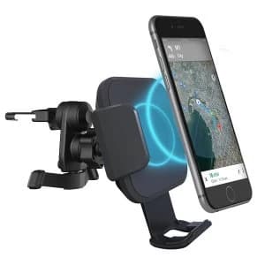 Cygnett CY2683WLCCH Race 10W Wireless vent car charger + QC 3.0 car charger