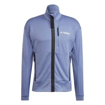 adidas Terrex Tech Flooce Hiking Jacket Mens - Orbit Violet