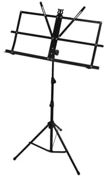 Cobra Fully Adjustable Compact Folding Sheet Music Stand with Storage Bag