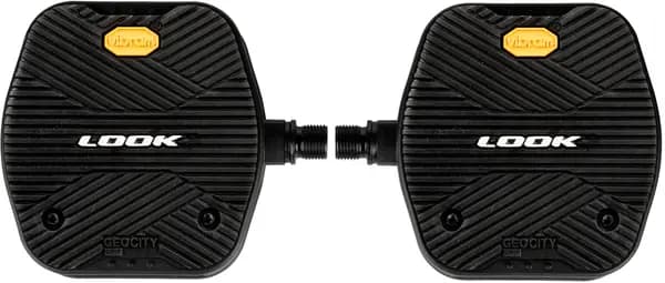 Look Geo City Grip Flat Pedals Black