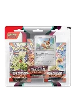 Pokemon Scarlet & Violet 3 Obsidian Flames 3 Pack Display
