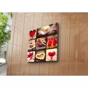 4545K-90 Multicolor Decorative Canvas Painting