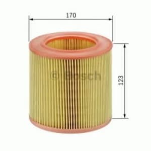 Bosch 1457433544 Air Filter Insert S3544