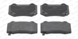 Ferodo FDB4777 Brake Pad Set Rear Axle Premier Car