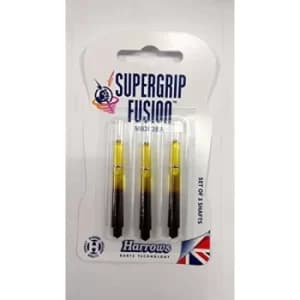 Harrows Supergrip Fusion Shafts Midi Black/Aqua