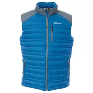 Caterpillar Mens C1320012 Defender Insulated Sleeveless Bodywarmer (4XL) (Blue)