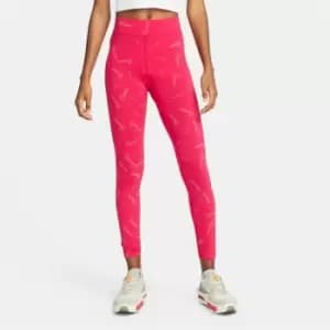Nike High Waist AOP Tights Womens - Pink