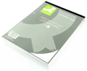 Q Connect Refill Pads A4 N/fnt 80 Leaf - 10 Pack