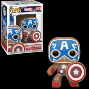 POP! Animation: Gingerbread Capt. America - Marvel for Merchandise