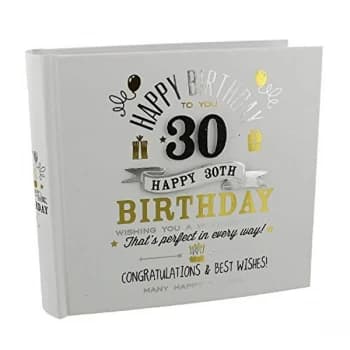 4" x 6" - Signography 30th Birthday Photo Album