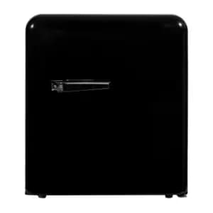 SIA RFM44K 45L Black Retro Mini Fridge