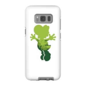 Nintendo Super Mario Yoshi Silhouette Phone Case - Samsung S8 - Tough Case - Gloss