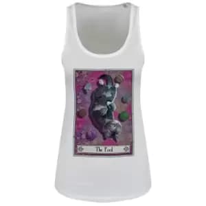 Deadly Tarot Womens/Ladies The Fool Felis Vest Top (M) (White)