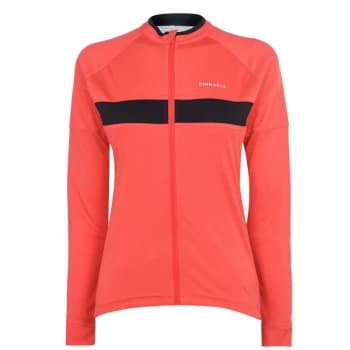 Pinnacle Race Long Sleeve Cycling Jersey Ladies - Coral