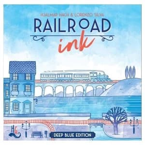 Railroad Ink: Deep Blue Edition Board Game