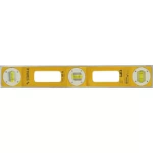 83S/40" 3-Vial Yellow Die-cast Level