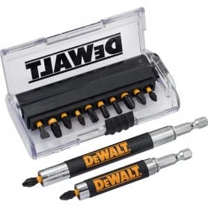 DEWALT 14 Piece Impact Torsion Screwdriver Bit Set