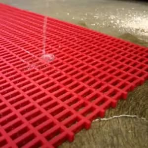 Cobamat Inter PVC Industrial Walkway Matting Roll - 12mm thick - 30mm x 10mm holes - 10m x 600mm