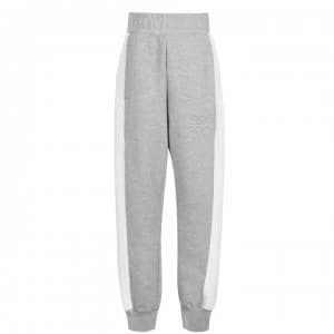 USA Pro Closed Hem Jogging Pants Junior Girls - Grey Marl