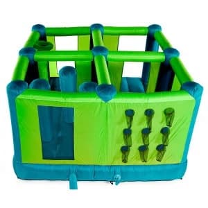 Plum Multi-Room Bouncy Castle - Green