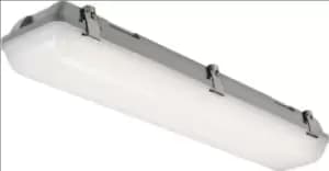 KnightsBridge 230V IP65 IK08 2ft Selectable 14W/26W CCT Adjustable ST Emergency Non-Corrosive