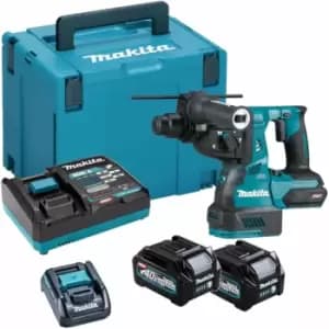 Makita HR003G 40v Max XGT Cordless Brushless SDS Plus Drill 2 x 2.5ah Li-ion Charger Case