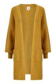 Yumi Mustard Cardigan - S