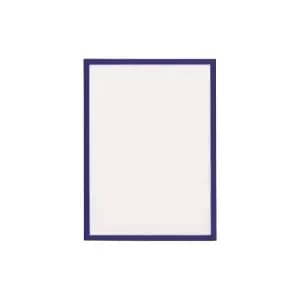 magnetoplan magnetofix vision panel, format A4, pack of 5, blue frame