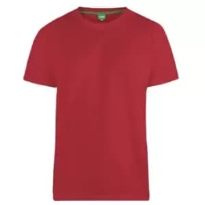 Duke Mens Flyers-2 Crew Neck T-Shirt (L) (Red)