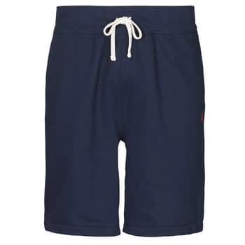 Polo Ralph Lauren SHORT MOLTONE EN COTON LOGO PONY PLAYER mens Shorts in Blue - Sizes EU S,EU M