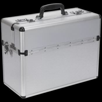 Sealey Polished Aluminium Pilot Style Tool Case